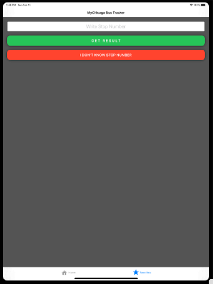 MyChicago Bus Tracker