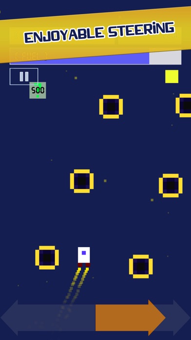 Plucky Rocket: Physics Arcade Screenshot