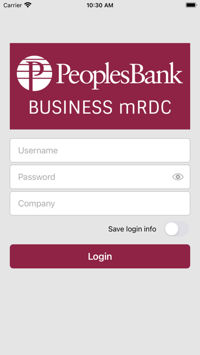 MyPeoplesBusiness Screenshot