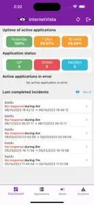 internetVista monitoring screenshot #1 for iPhone