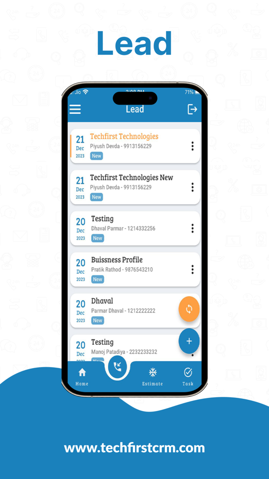 #6. TechFirst CRM (iOS) 由: Piyush Devda