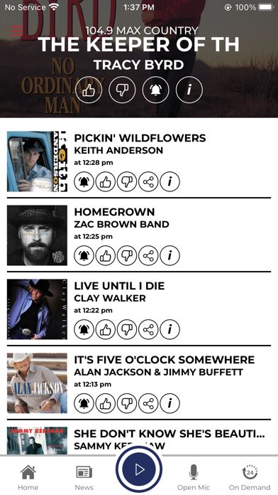 Max Country 104.9 Screenshot