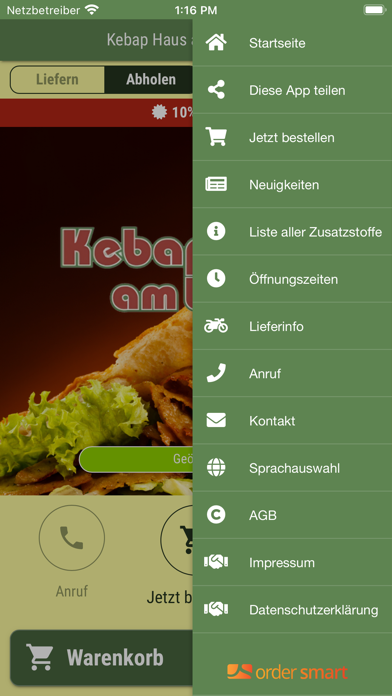 Kebaphaus am Wasaplatz Screenshot