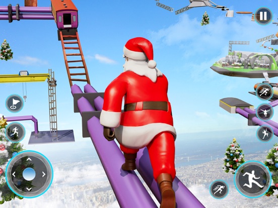 Going Santa: Jump Up Parkourのおすすめ画像2