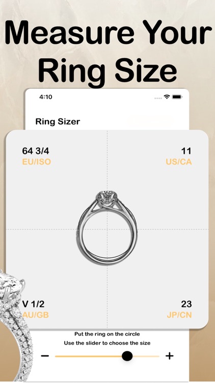 Ring Sizer - Tape Measure