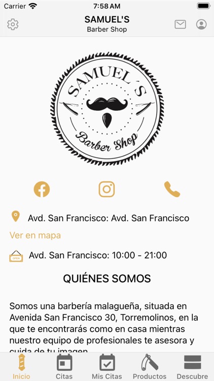 SAMUEL'S Barber Shop