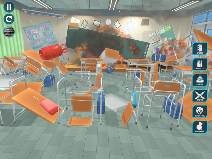 Room break Destruction Games