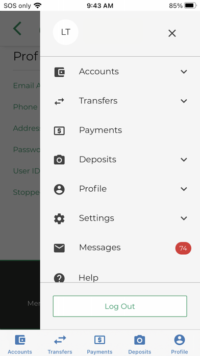 Cornerstone Bank (IA) Mobile Screenshot