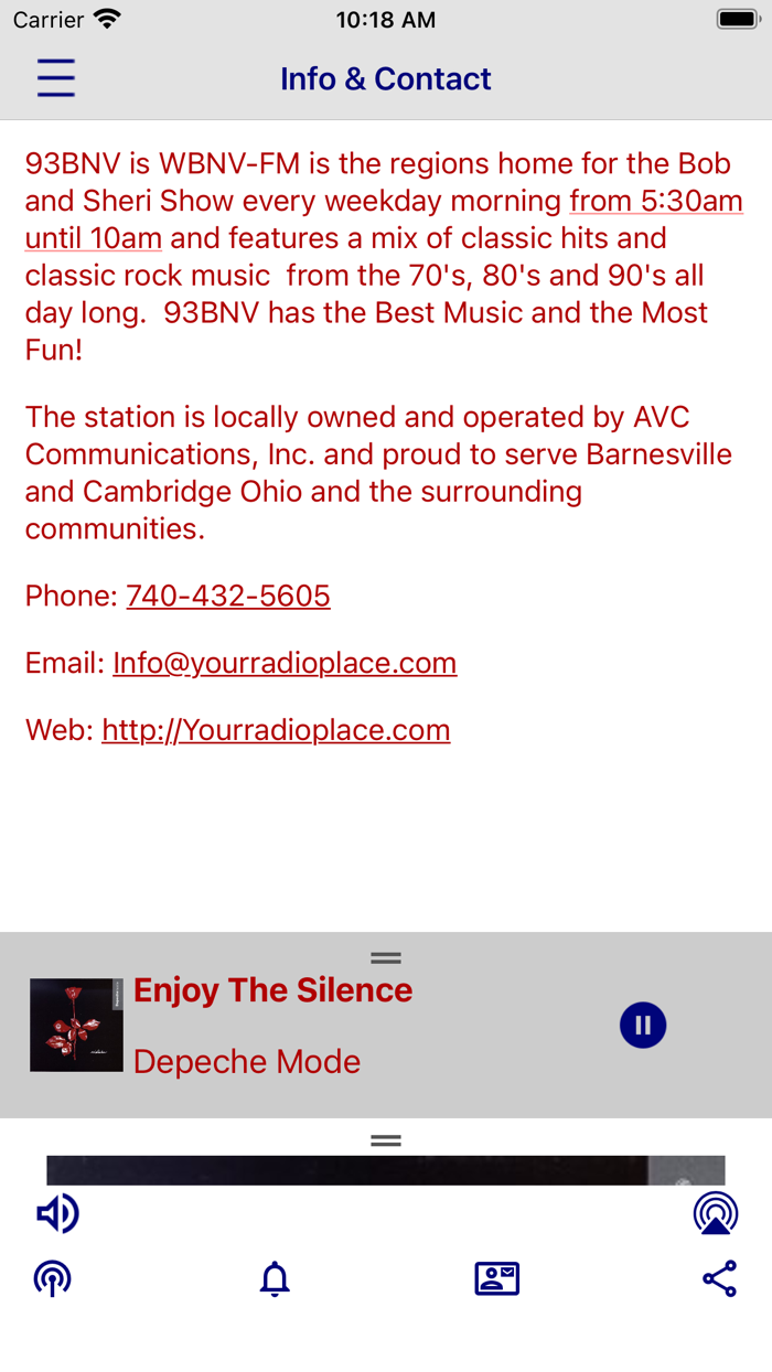 93BNV WBNV-FM