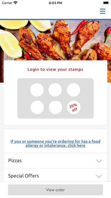 Max's Peri Peri & Grill, Screenshot