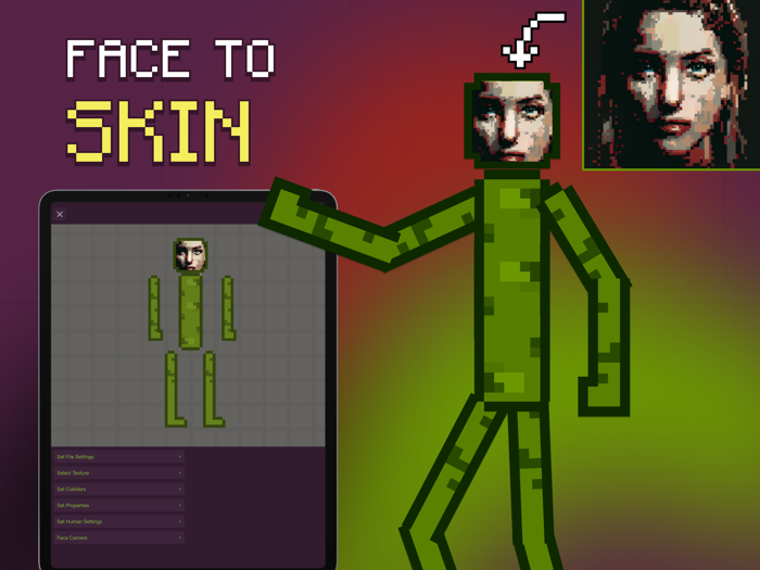 Skins Mod for Melon Playground