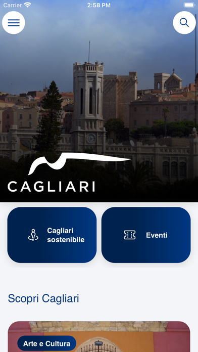 Cagliari Turismo Screenshot
