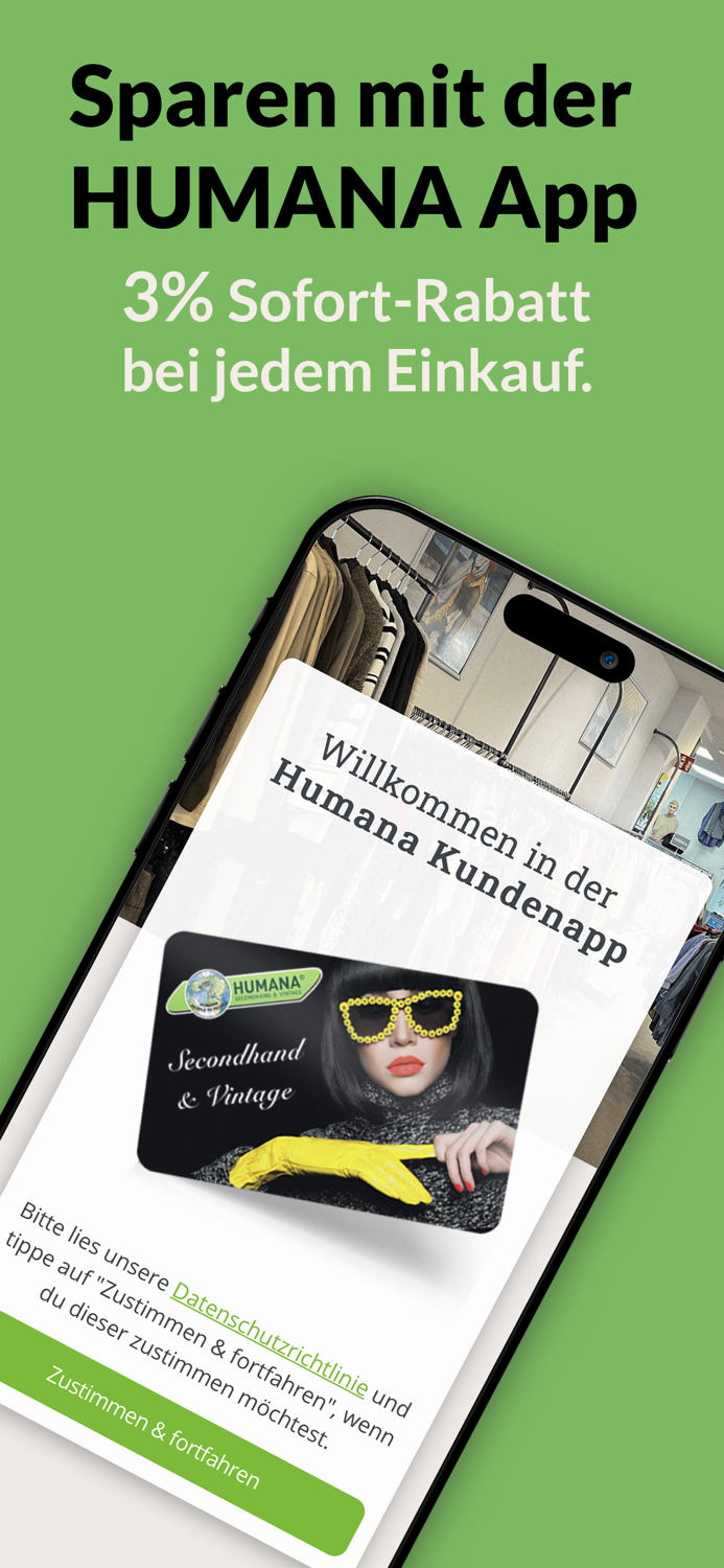HUMANA Second Hand Kundenkarte