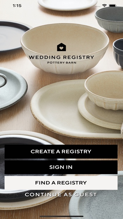 Pottery Barn Registry - Canada