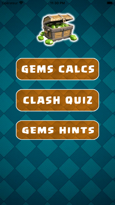 Gems Calculator For CR Screenshot