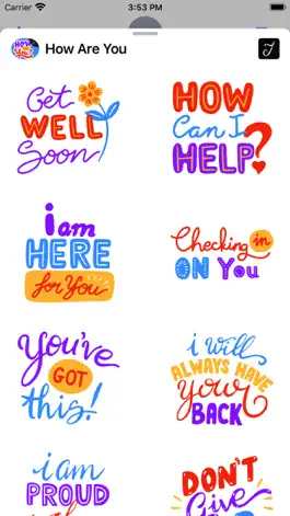 Game screenshot How Are You Stickers hack