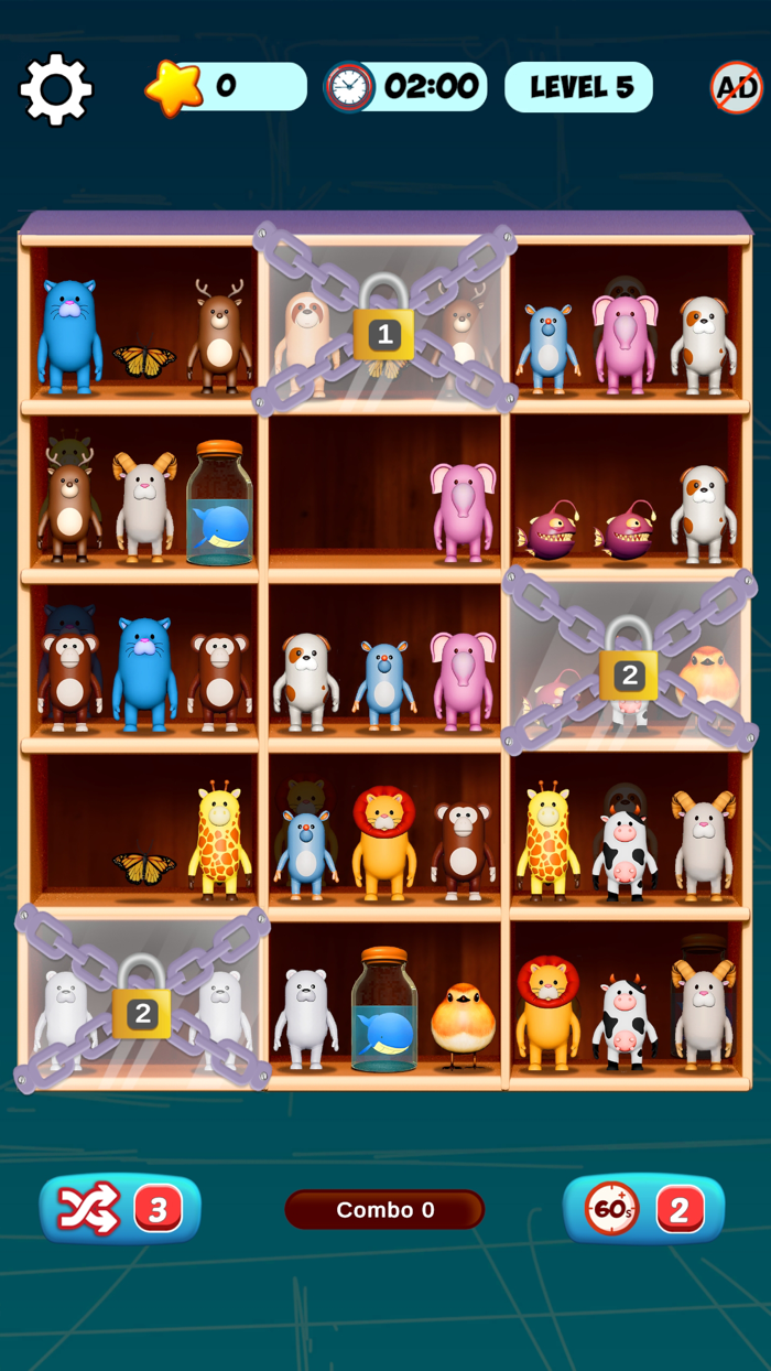 Pet Sort -Goods Color Match 3D