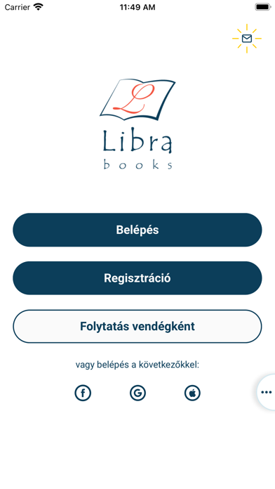 Nyelvkönyvbolt Screenshot