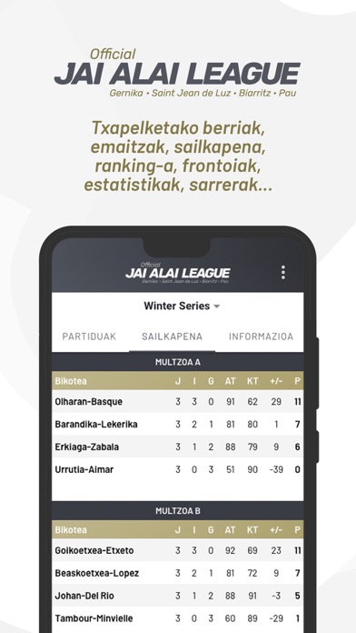 Jai Alai League Screenshot