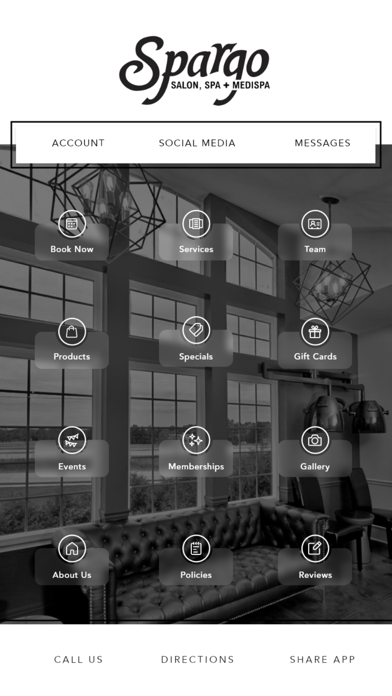 Spargo Salon and Spa Screenshot