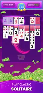 Solitaire Vie: Real Money Game screenshot #1 for iPhone