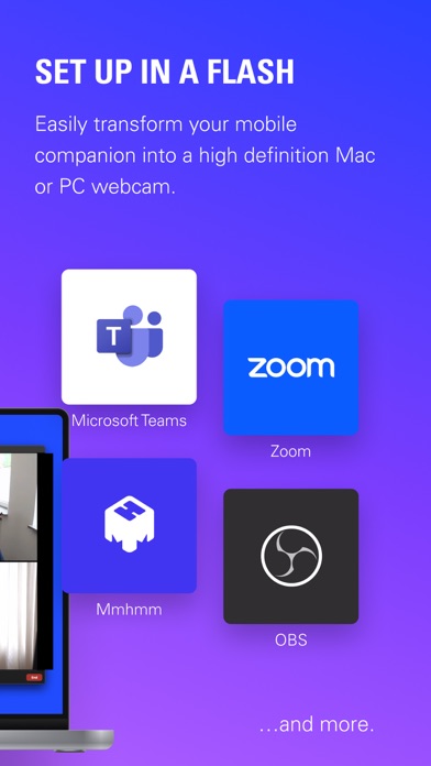 Screenshot #3 pour EpocCam Webcam for Mac and PC