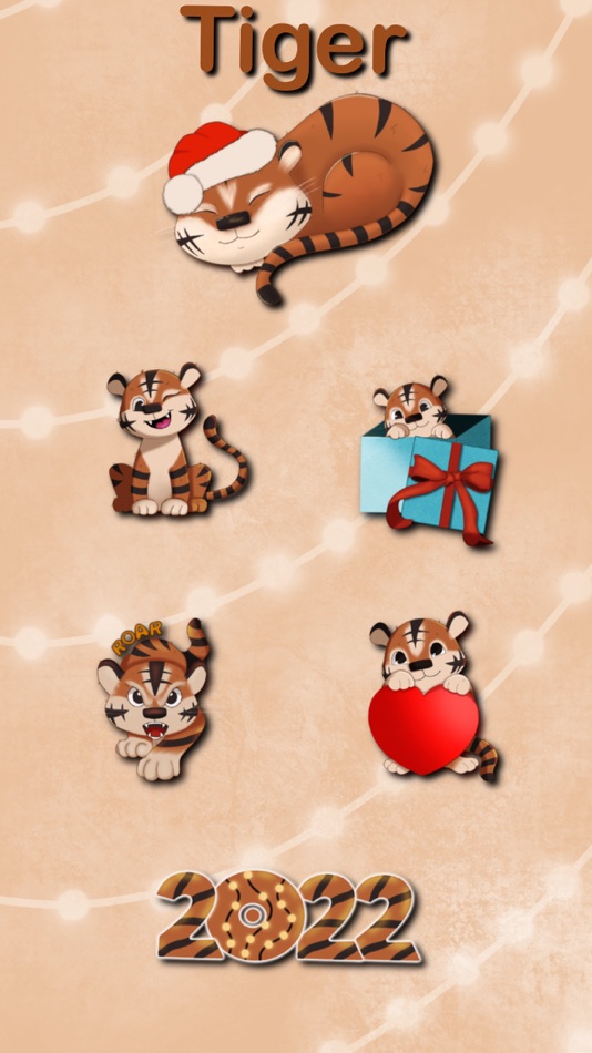 Tiger. Stickers - 1.1 - (iOS)