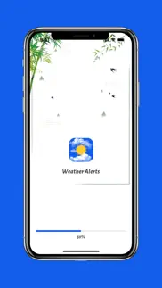 weather alert - city weather iphone screenshot 1