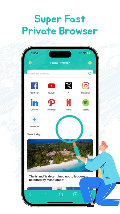 Ezura Browser: VPN Proxy Plus