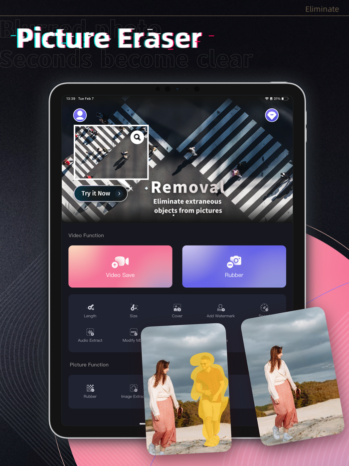 Photo Retouch：Magic Eraser