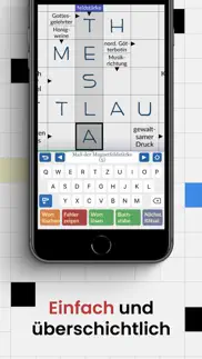 kreuzworträtsel pro iphone screenshot 2