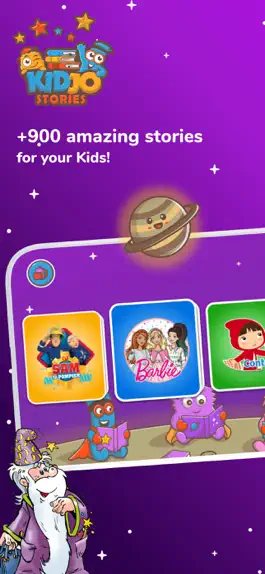 Game screenshot Kidjo Stories & audio for Kids mod apk