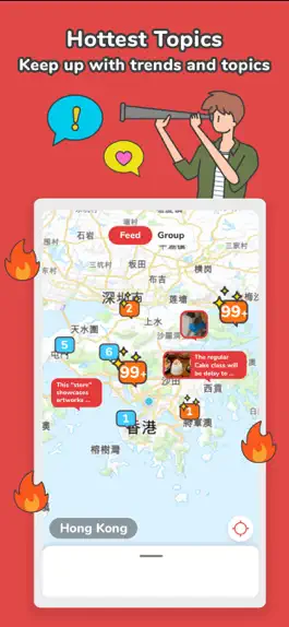 Game screenshot nearD - Social. Chat. Groups apk