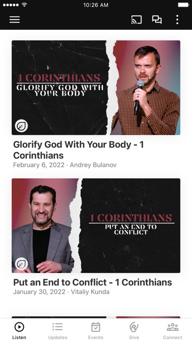 Living Word Bible Church Screenshot
