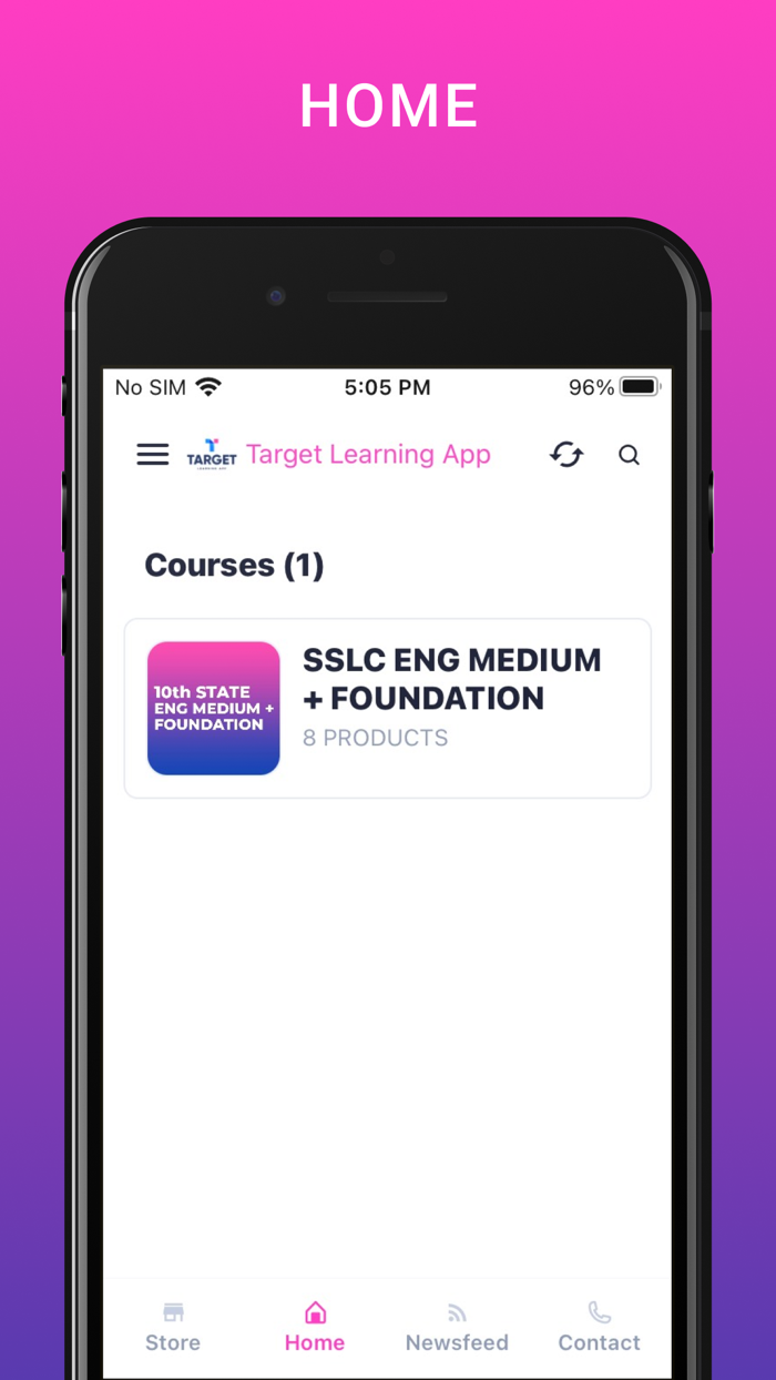 Target Learning App