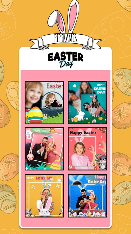 Easter Pip Photo Frames & card