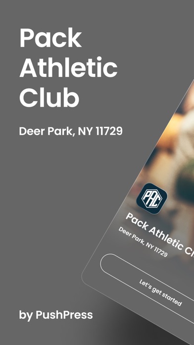 Pack Athletic Club Screenshot