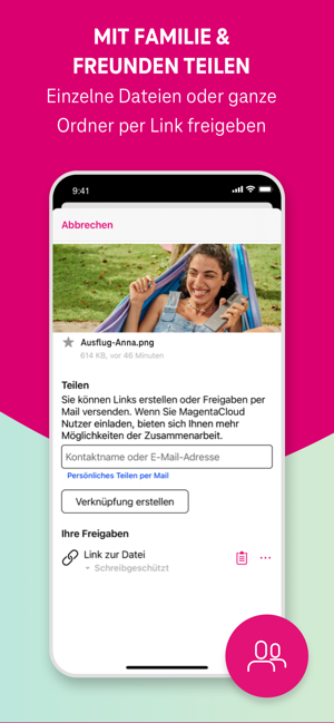 ‎MagentaCLOUD - Cloud Speicher Screenshot