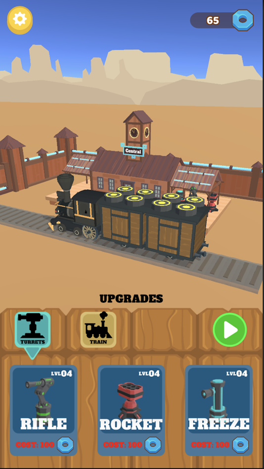 #1. Bullet Express (iOS) By: Raketspel AB