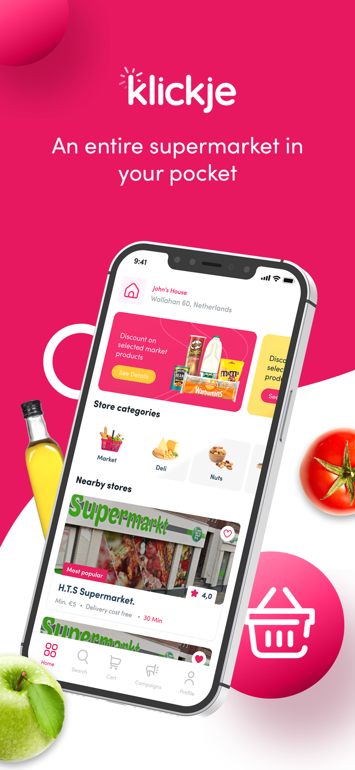 Klickje Online Supermarket