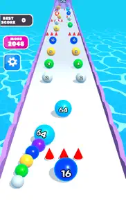 ball 2048 game - merge numbers iphone screenshot 3