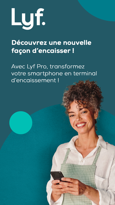 Screenshot #1 pour Lyf Pro Encaissement Mobile