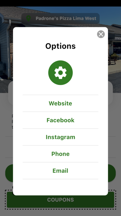 Padrone’s Pizza Lima Screenshot