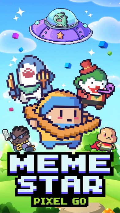 Meme Star:ドット絵RPG-オートバトルのおすすめ画像1