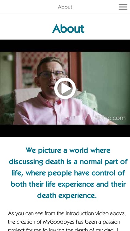 MyGoodbyes Party App screenshot-3