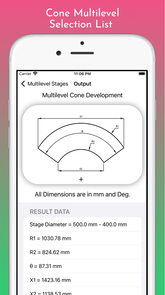 #10. Cones Calculator Pro (iOS) 由: Imran Pinjara