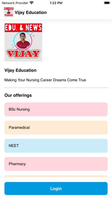 Vijay Education Screenshot