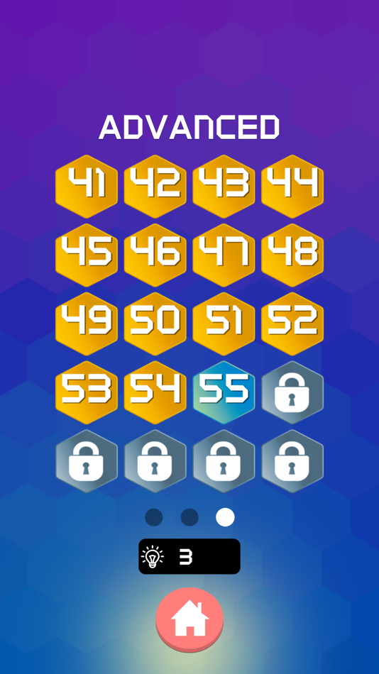 #10. Hexagon Graph Puzzles (iOS) Podle: F Permadi