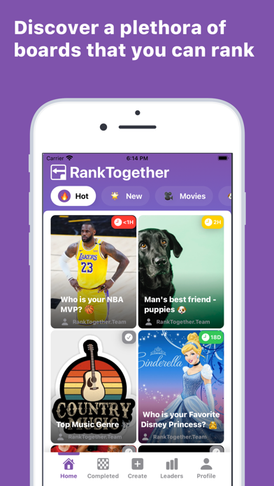 RankTogether Screenshot