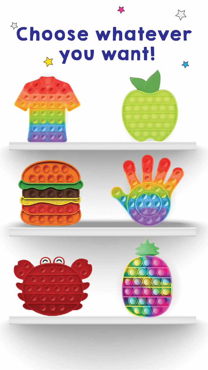 Bubble Ouch Pop It Fidgets